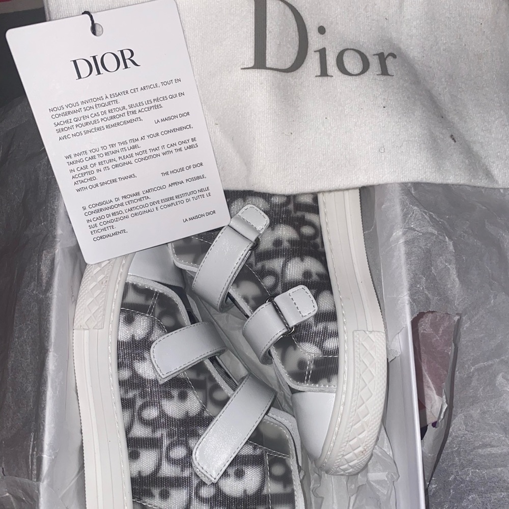 Baby Dior Sneakers Size 25 Brand New Never Worn